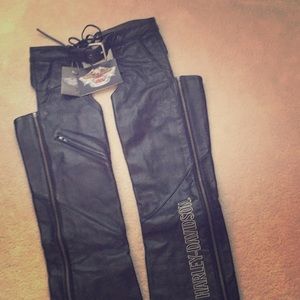 Harley Davidson Genuine Leather Chaps